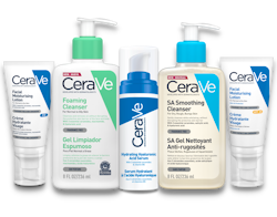 Products from the brand CeraVe