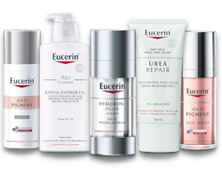 Products from the brand Eucerin