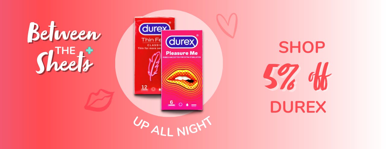 A range of products from Durex with 5% off