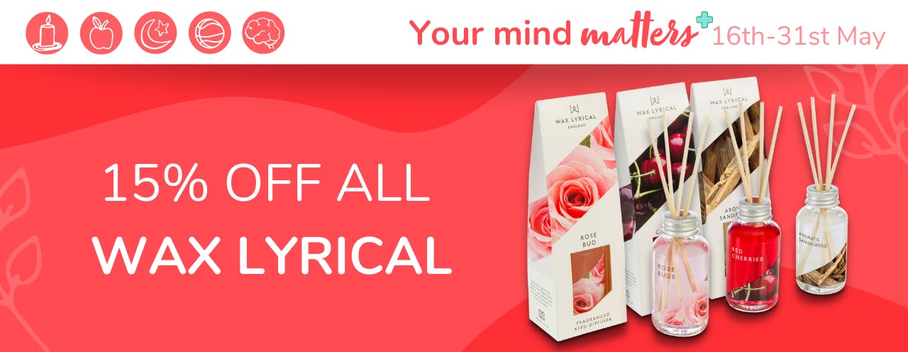 Your Mind Matters deal: 15% off all Wax Lyrical diffusers and oils