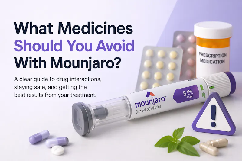 drug interactions with tirzepatide What Medicines Can You Not Take with Mounjaro?