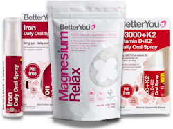 Shop BetterYou vitamin sprays, lotions and bath flakes for less at medino