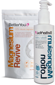 A Betteryou lotion and magnesium salt