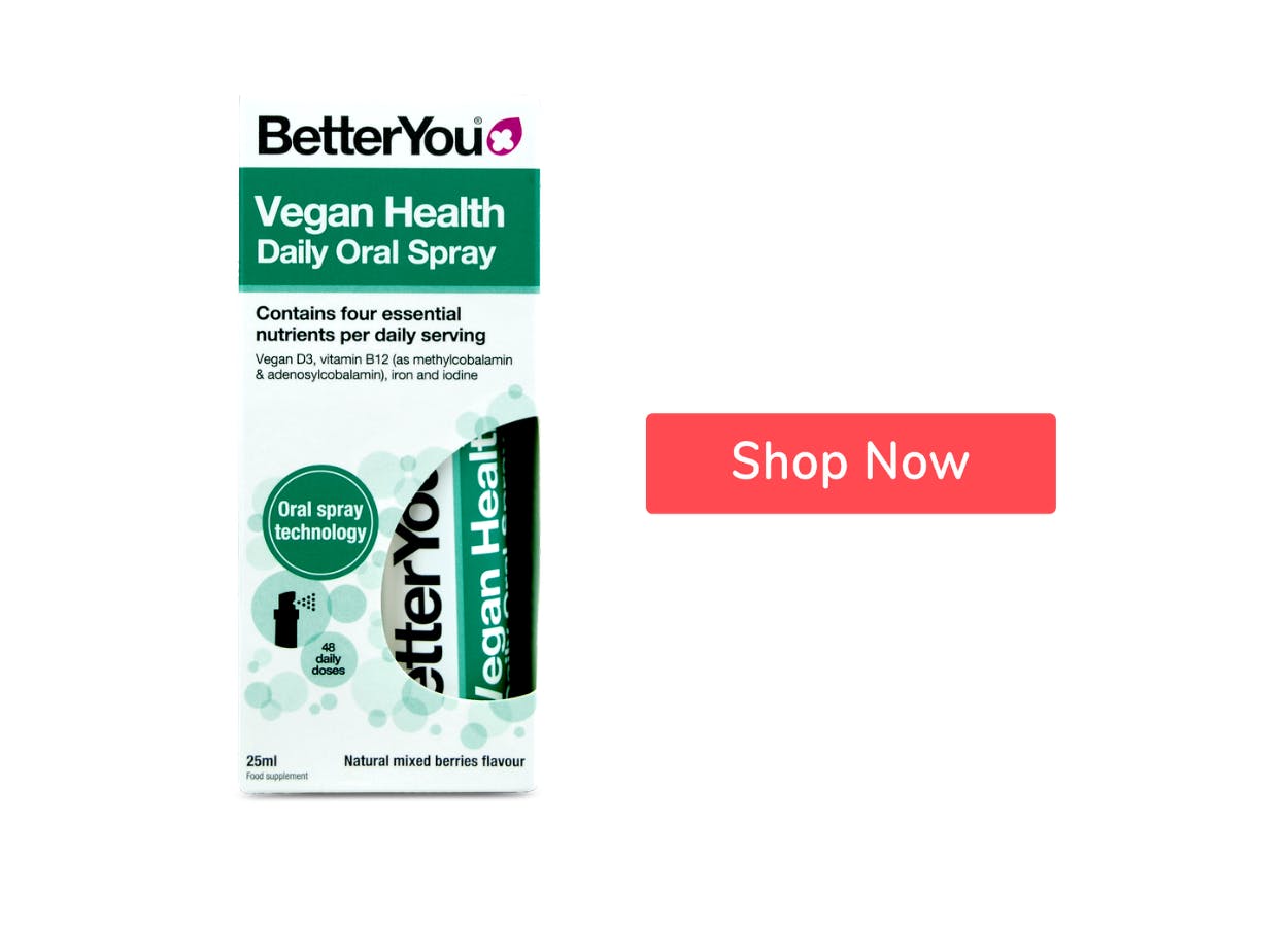 betteryou vegan spray with button ‘shop now’