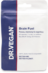 A packet of Dr.Vegan supplements
