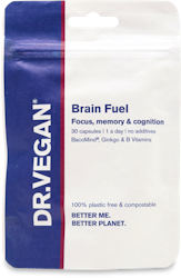 A packet of Dr.Vegan supplements