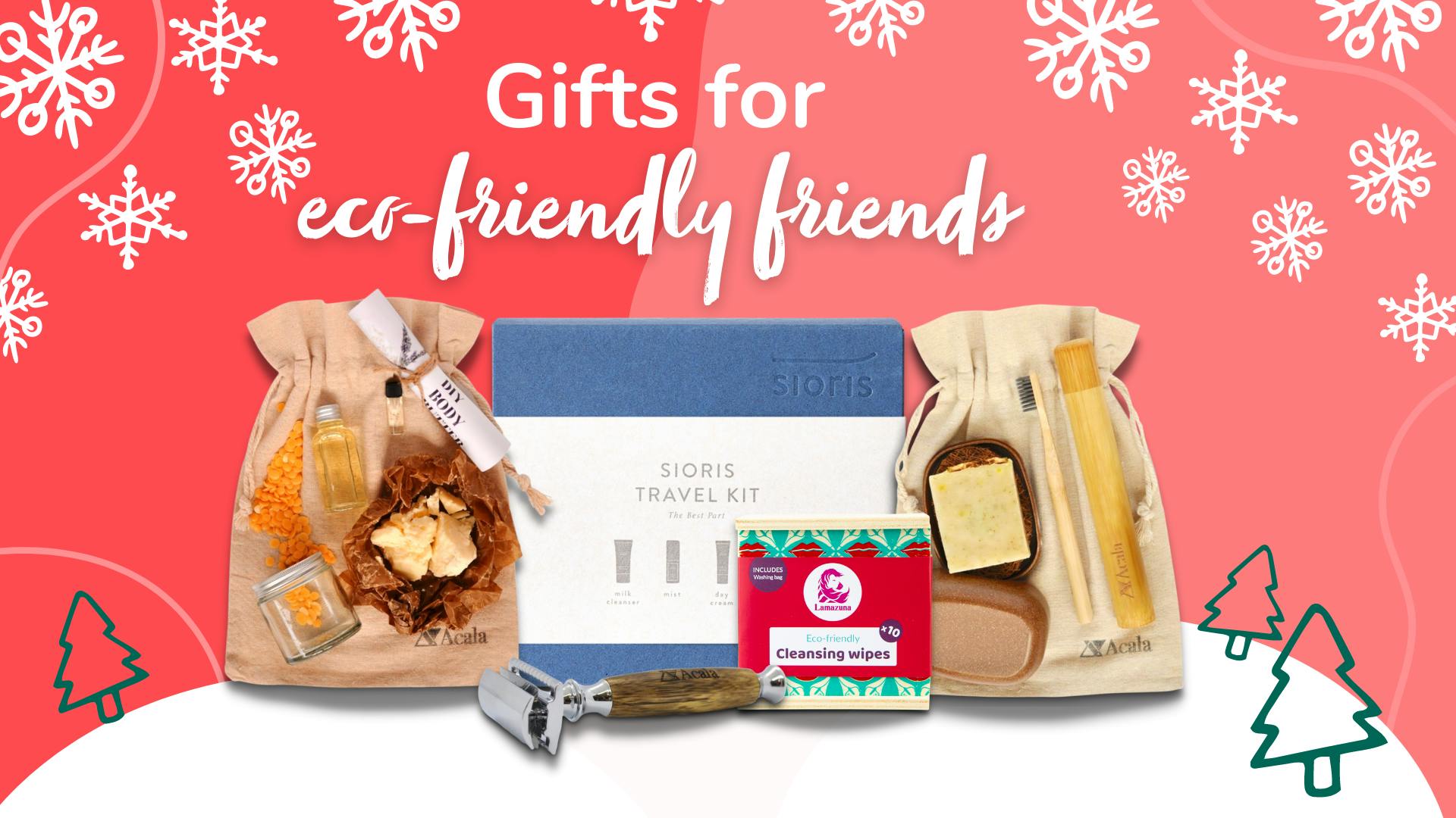 Eco-friendly christmas & holiday gifts and gift sets