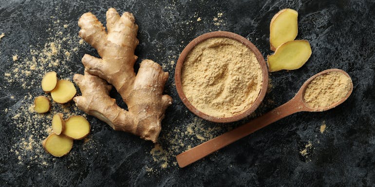 ginger-sliced