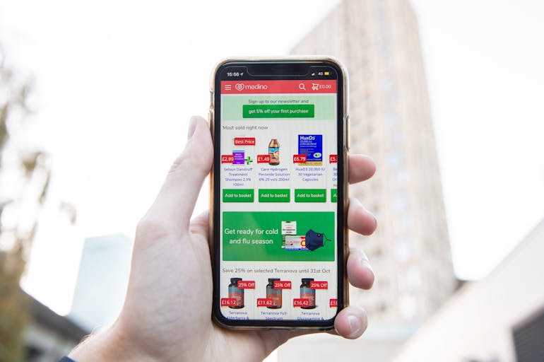 We've raised £5.6m to grow medino as the online pharmacy in your phone: read more
