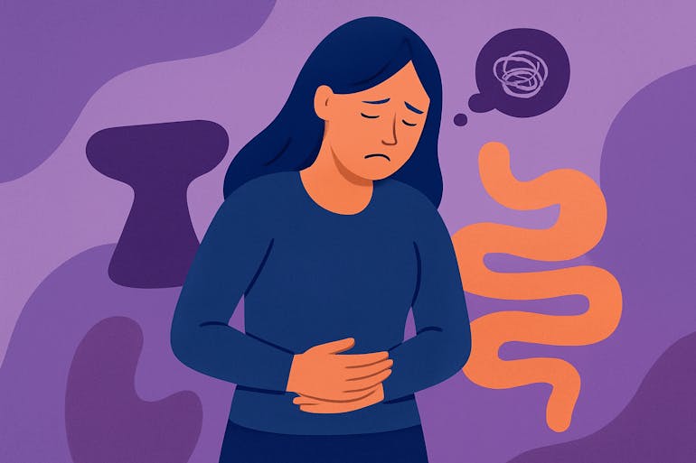 mounjaro-and-constipation-woman-holding-tummy