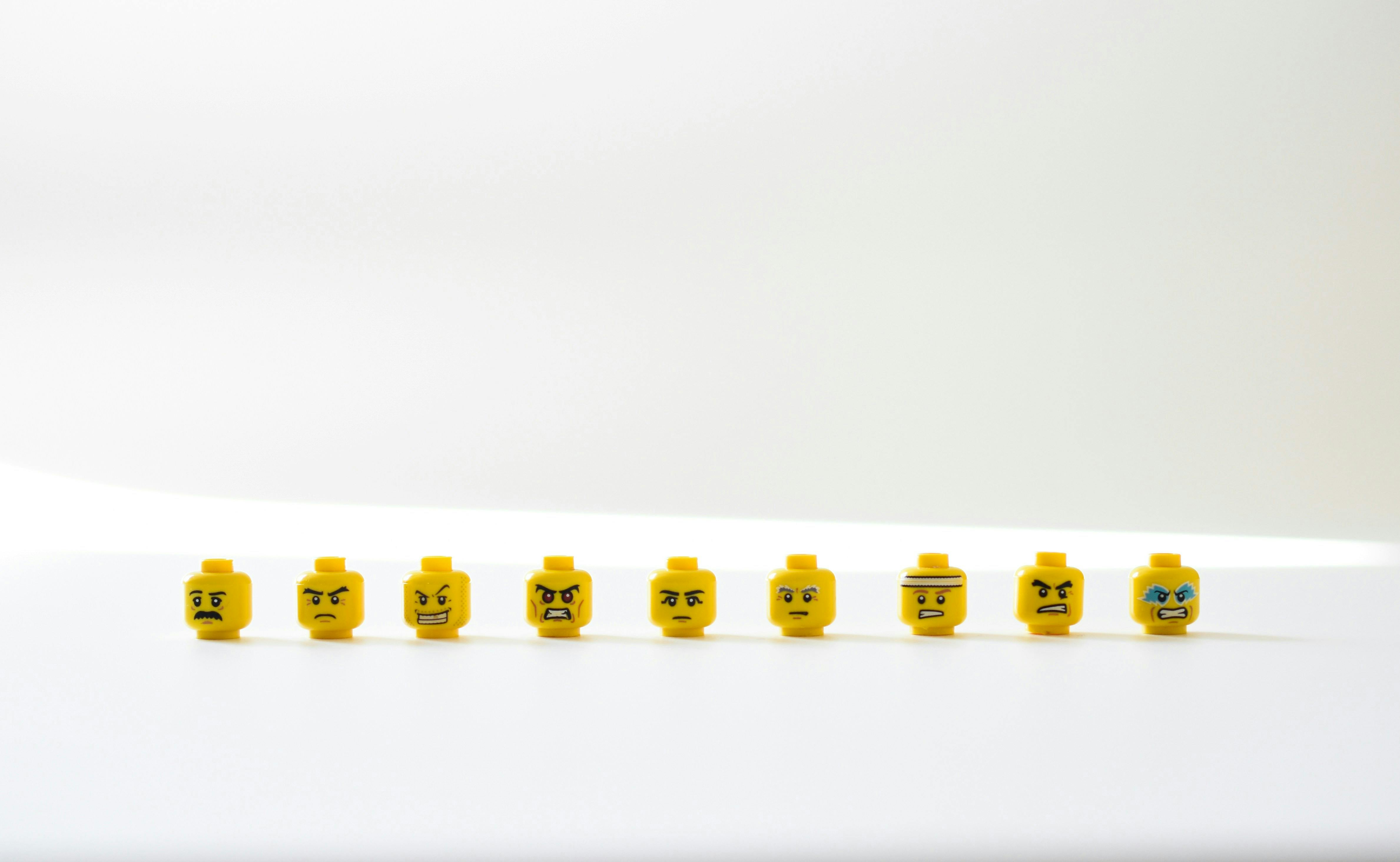 Mounjaro and Mood - lego faces mood