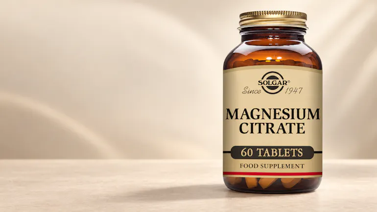 Solgar Magnesium bottle