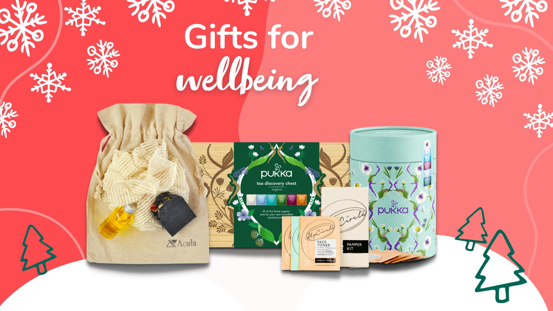 Wellbeing christmas & holiday gifts and gift sets